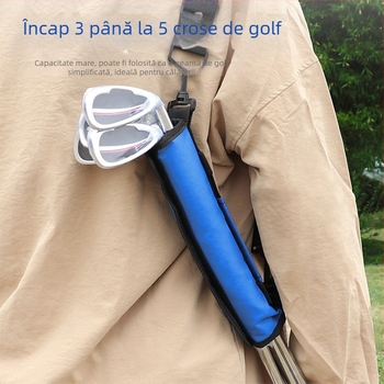Geantă de golf pentru bărbați și femei, geantă de cluburi portabilă pentru călători, geantă golf mini, rucsac compact