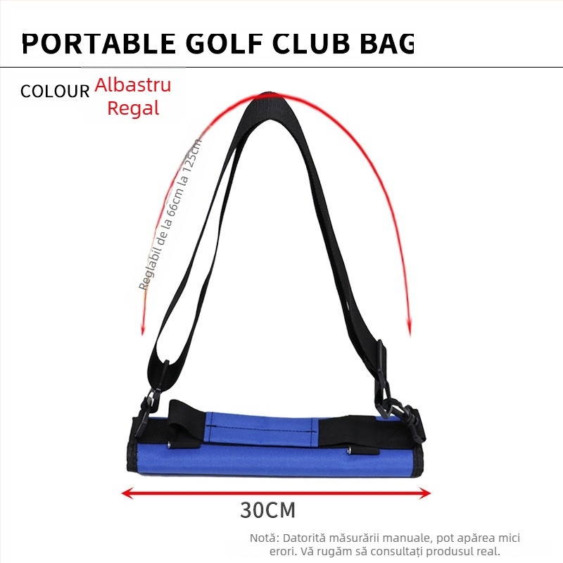 Geantă de golf pentru bărbați și femei, geantă de cluburi portabilă pentru călători, geantă golf mini, rucsac compact
