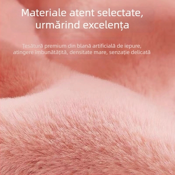 Recipient electric pentru apă fierbinte, reîncărcabil, încălzitor pentru mâini și abdomen, din flanelă, model 06