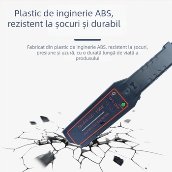 GC-1002 Detector portabil de metale, cu sensibilitate înaltă – scanner de securitate