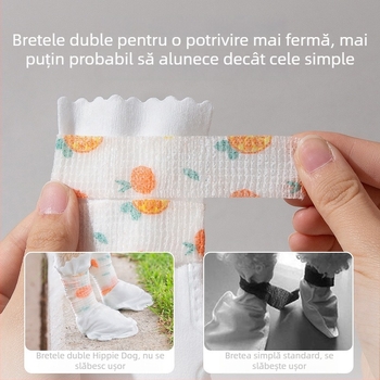 Protecții de labe pentru câini, de unică folosință, antiderapante, impermeabile și rezistente la uzură, pentru ieșiri în aer liber, pentru câini mici și de talie medie