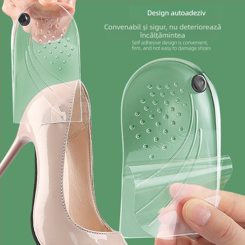 Tampon gel autoadesiv pentru călcâi, ortopedic, pentru corectarea OX a piciorului, interior și exterior, amortizare șocuri