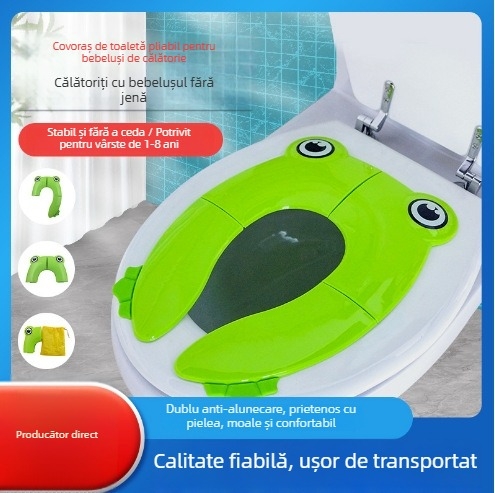 Șezut de toaletă pliabil pentru copii, pentru călătorii