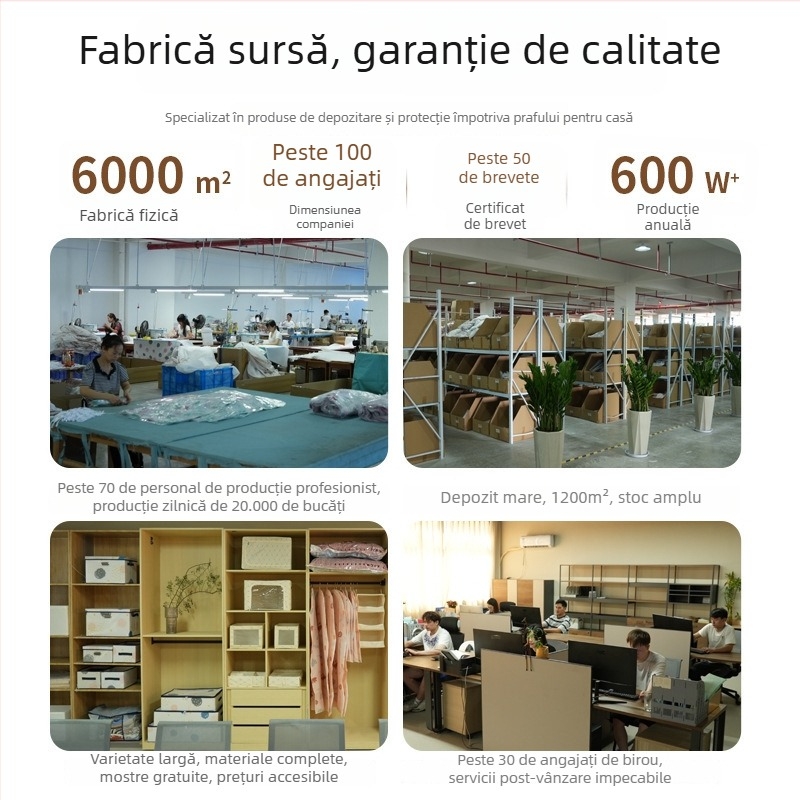Husă de praf pentru haine PEVA cu model personalizabil, groasă, impermeabilă pentru garderobă