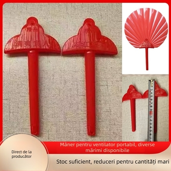 Mâner ventilator din plastic PP, îngroșat, formă octagonală specială