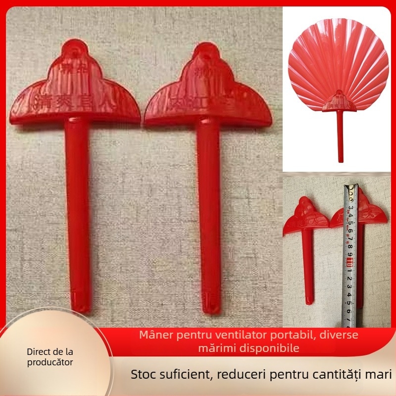 Mâner ventilator din plastic PP, îngroșat, formă octagonală specială