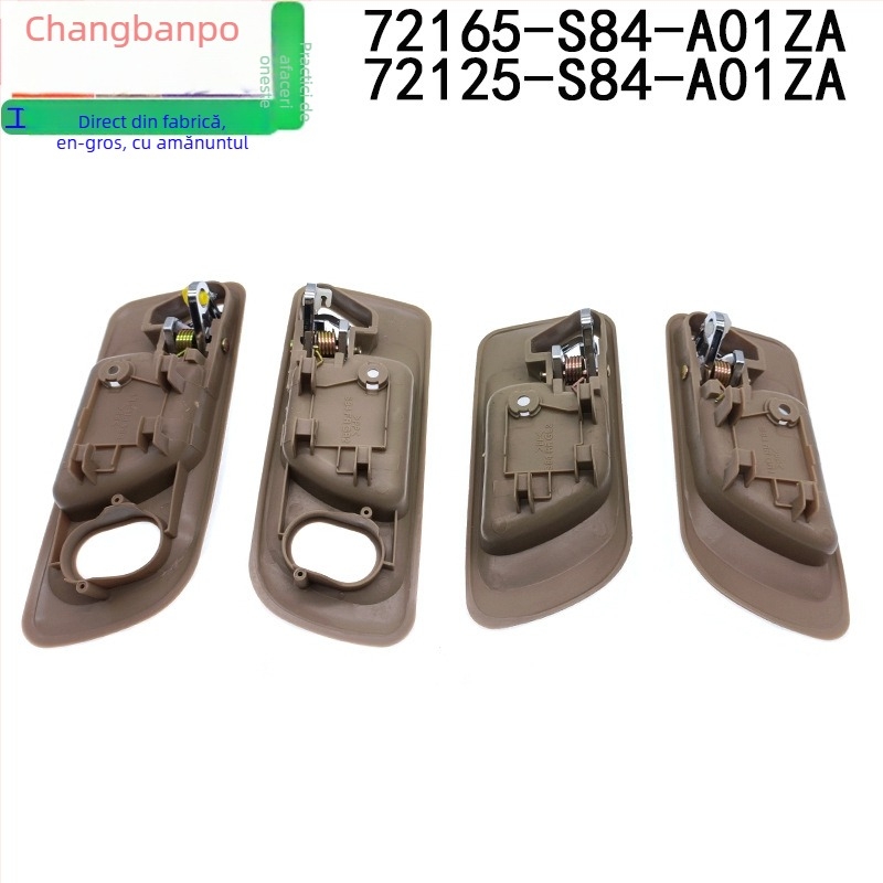 Mâner interior ușă pentru Honda Accord 1998-2002 (Coduri de piesă 72165-S84-A00, 72125-S84-A01)