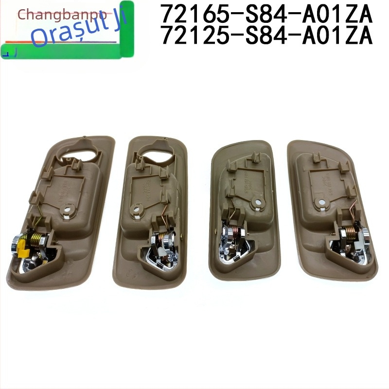 Mâner interior ușă pentru Honda Accord 1998-2002 (Coduri de piesă 72165-S84-A00, 72125-S84-A01)