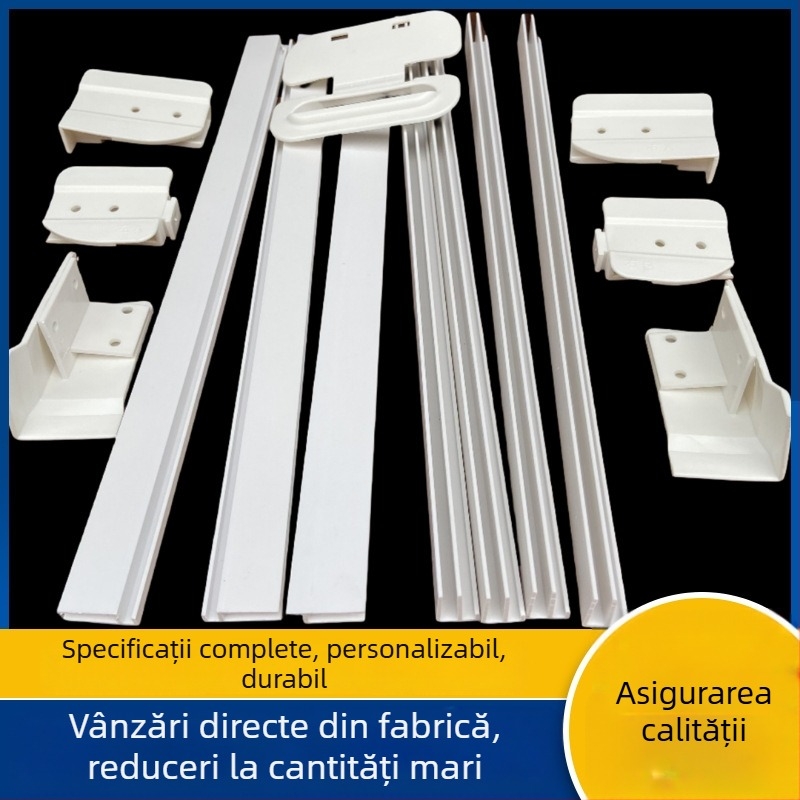 Accesorii pentru cutie PVC pliabilă: benzi de margine, catarame de colț și cadru reutilizabil