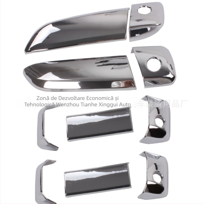 Set de 10 mânere pentru uși din ABS electroplacate pentru Toyota Hiace 2005