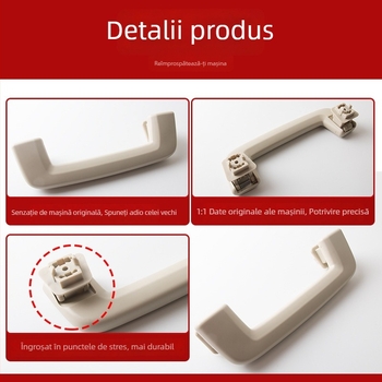 Mâner interior din plastic bej pentru Land Rover Discovery 4, Freelander 2 și Range Rover Sport