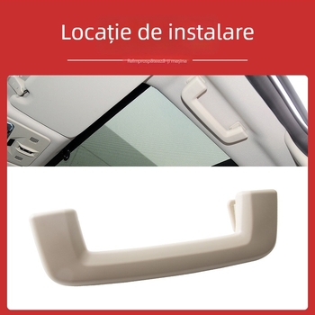 Mâner interior din plastic bej pentru Land Rover Discovery 4, Freelander 2 și Range Rover Sport