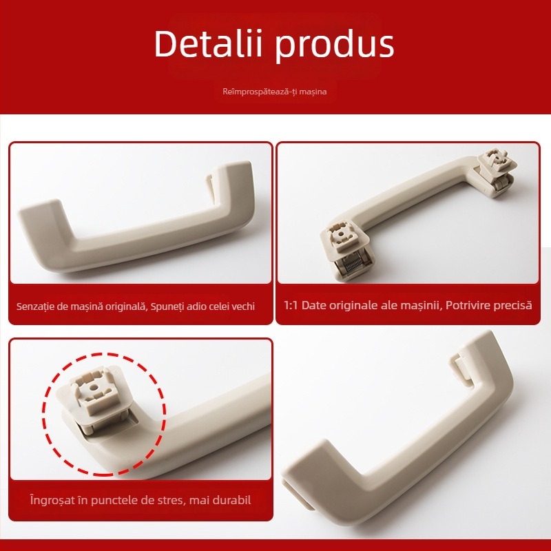 Mâner interior din plastic bej pentru Land Rover Discovery 4, Freelander 2 și Range Rover Sport