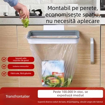 Suport pentru saci de gunoi Attach-A-Trash, suspens pe ușa dulapului, bucătărie