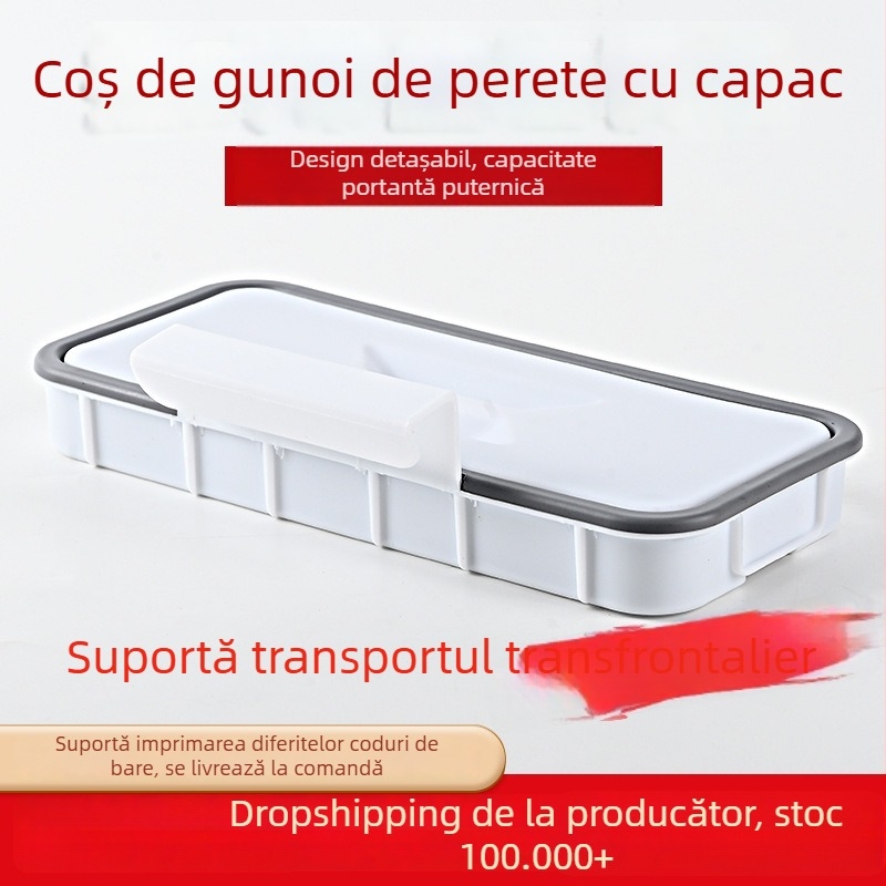 Cuier pentru sacoșe de gunoi pe ușa dulapului de bucătărie, organizer de depozitare