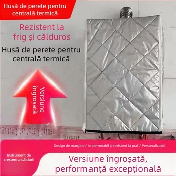 Husă pentru boiler montat pe perete, husă anti-praf pentru încălzitor pe gaz, husă de protecție pentru gaz natural pentru încălzire casnică, impermeabilă și rezistentă la ulei.