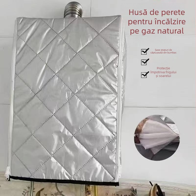 Husă pentru boiler montat pe perete, husă anti-praf pentru încălzitor pe gaz, husă de protecție pentru gaz natural pentru încălzire casnică, impermeabilă și rezistentă la ulei.
