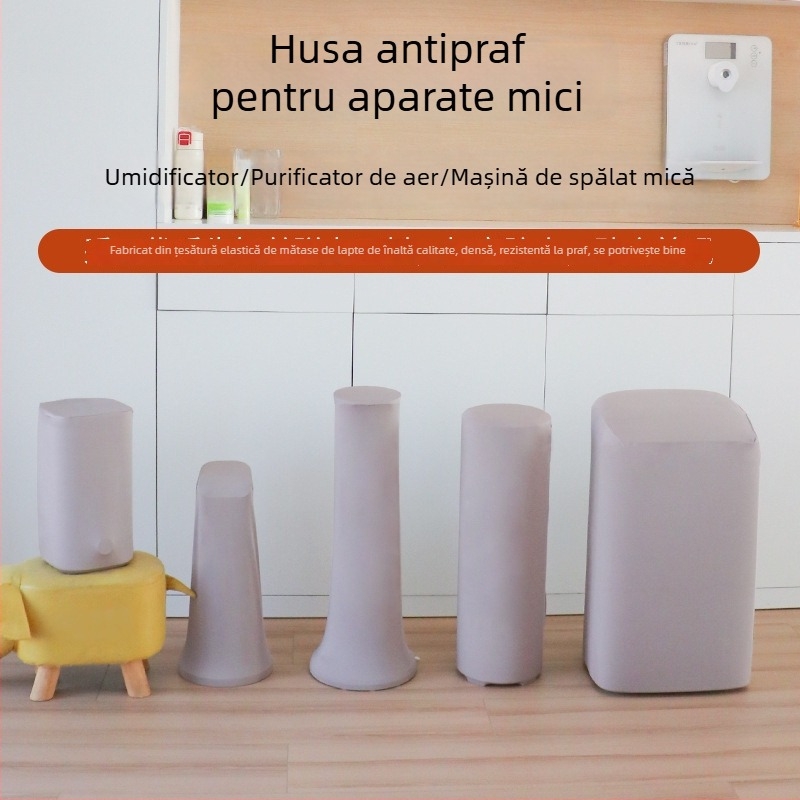 Acoperire elastică universală pentru electrocasnice mici: umidificator, purificator de aer, mașină de spălat, cuptor cu microunde, cuptor, friteuză cu aer