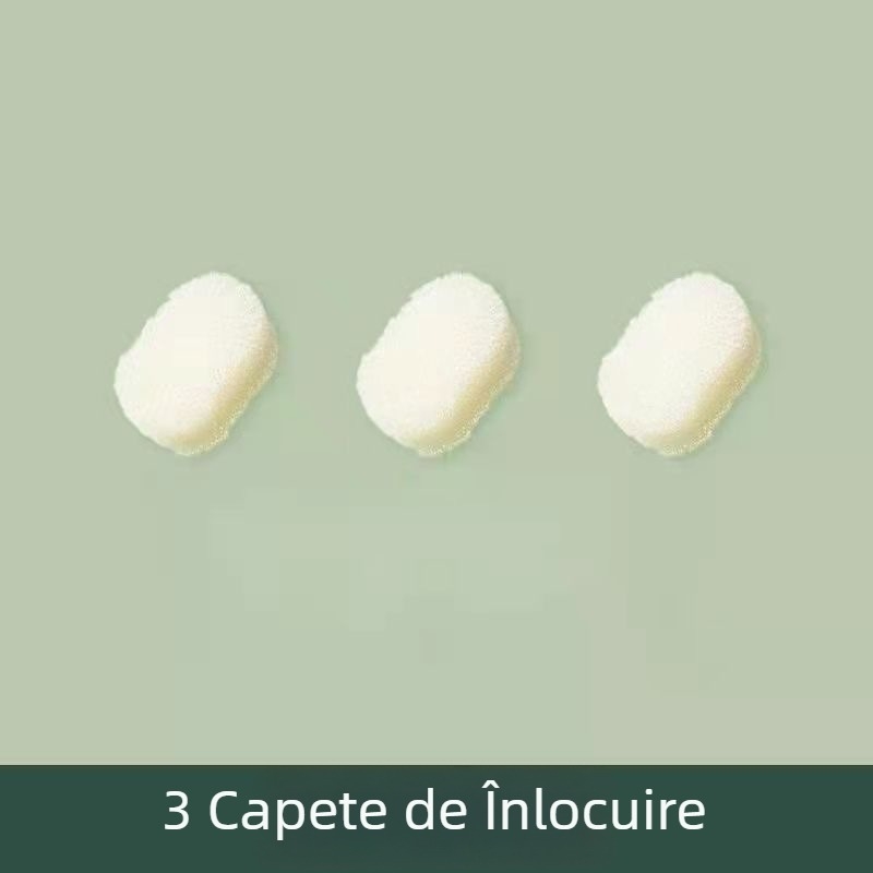 Perie pentru pahare cu mâner lung și burete loofah pentru curățarea sticlelor de lapte