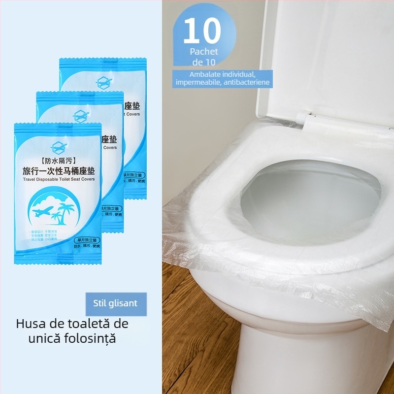 Husă de unică folosință pentru scaunul de toaletă, pernă de șezut pentru gravide, accesorii de călătorie