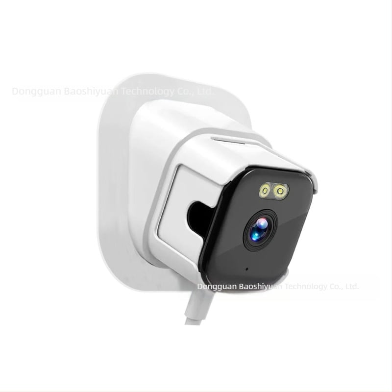 Cameră wireless de interior pentru fereastră, cu Wi-Fi, viziune AI de noapte, 1080p, obiectiv 4 mm, instalare fără găuri, microfon încorporat, detecție mișcare