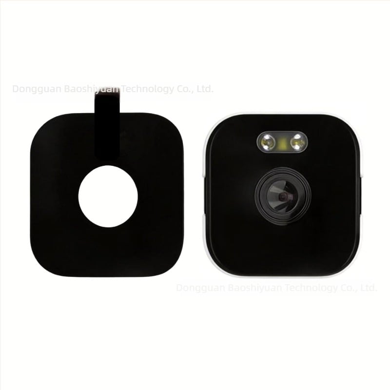 Cameră wireless de interior pentru fereastră, cu Wi-Fi, viziune AI de noapte, 1080p, obiectiv 4 mm, instalare fără găuri, microfon încorporat, detecție mișcare
