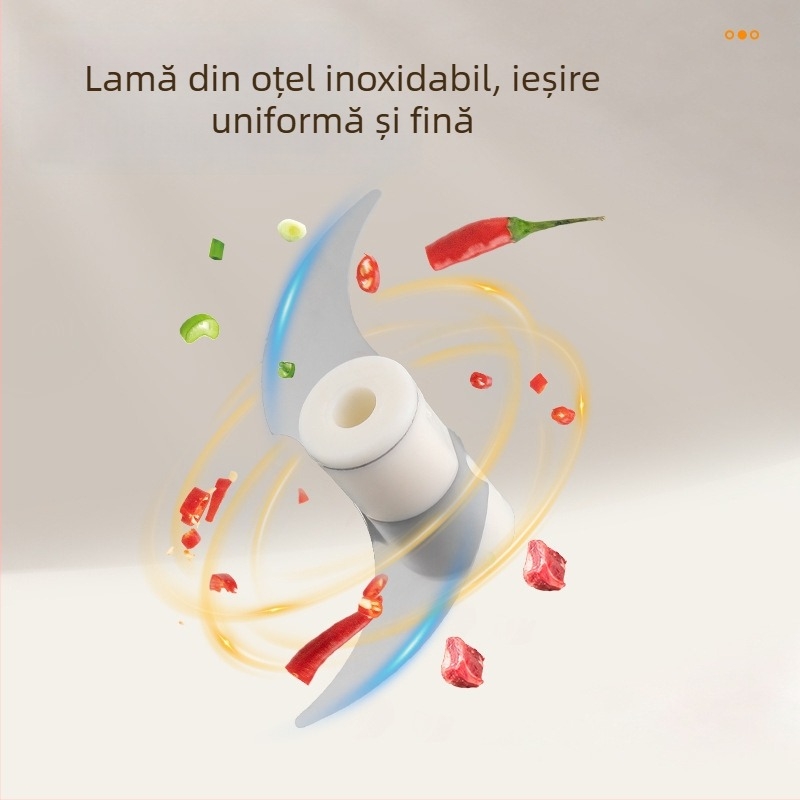 Presă de usturoi manuală mică, râșniță pentru usturoi, tocător de legume