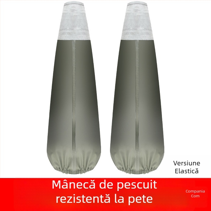 Manșete protectoare din PVC pentru pescuit, rezistente la acide și baze, impermeabile și rezistente la ulei, uzură, mai groase și prelungite
