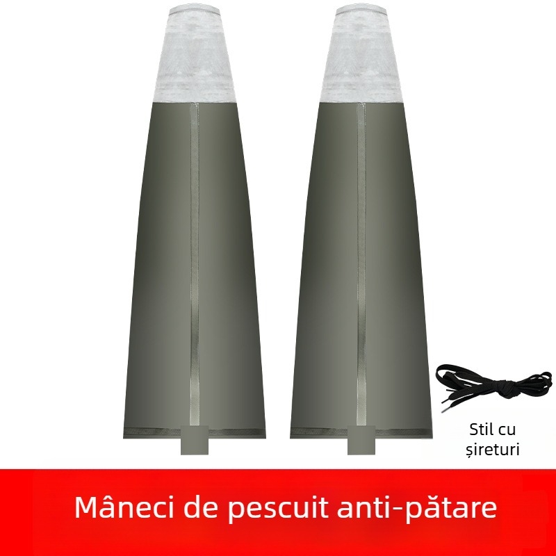 Manșete protectoare din PVC pentru pescuit, rezistente la acide și baze, impermeabile și rezistente la ulei, uzură, mai groase și prelungite