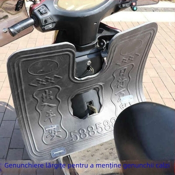 Deflectoare universal din burete pentru vânt pentru vehicule electrice: bară frontală, deflectător inferior, protecție de noroi și protecție pentru gleznă