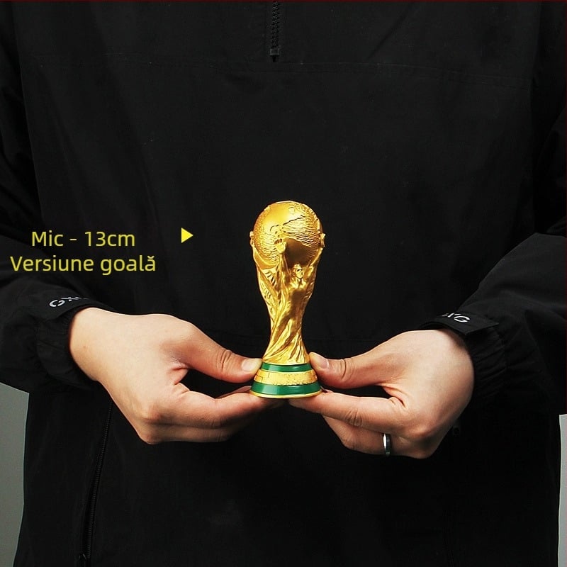 Model cupei de fotbal 2026 SUA-Canada-Mexico – Suvenir memorial, ornament decorativ Cupa Hercule