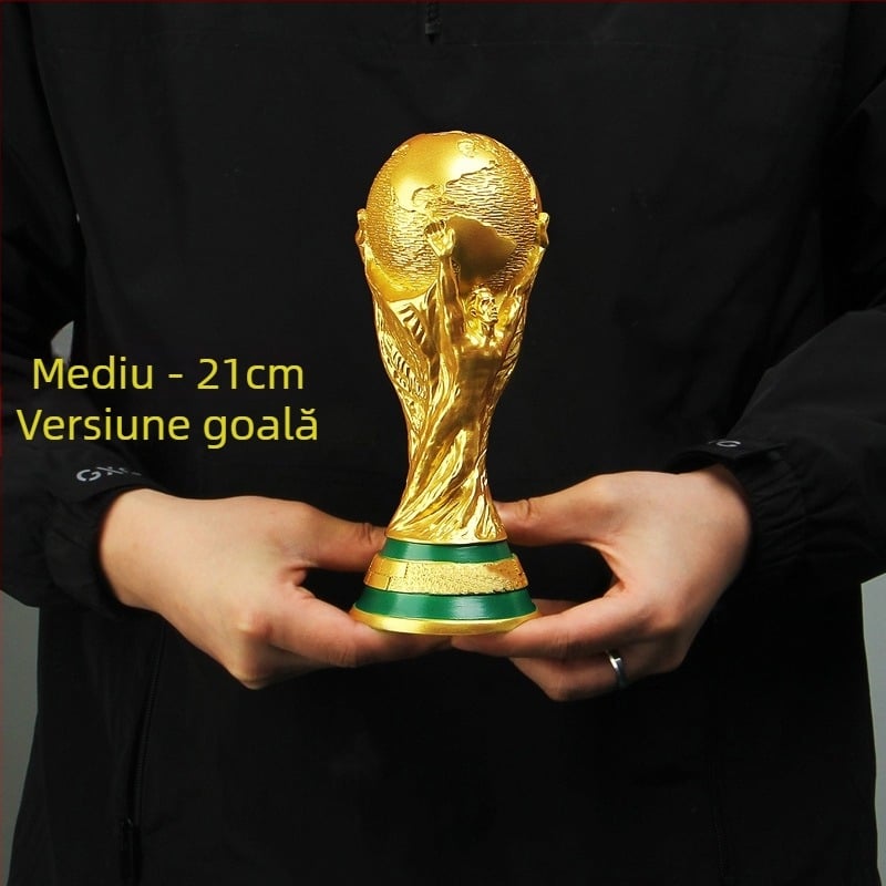 Model cupei de fotbal 2026 SUA-Canada-Mexico – Suvenir memorial, ornament decorativ Cupa Hercule