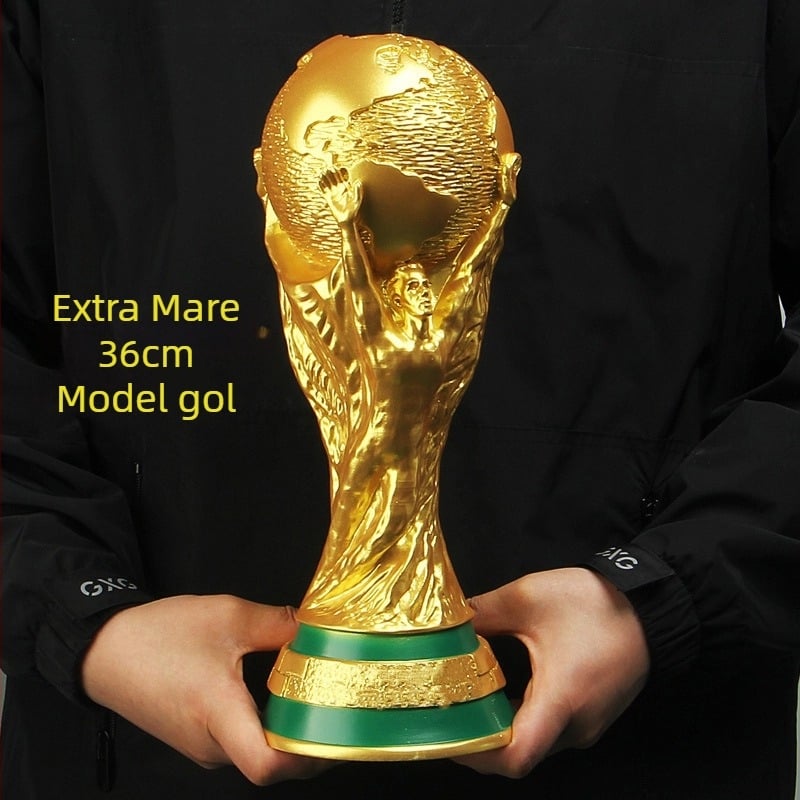 Model cupei de fotbal 2026 SUA-Canada-Mexico – Suvenir memorial, ornament decorativ Cupa Hercule