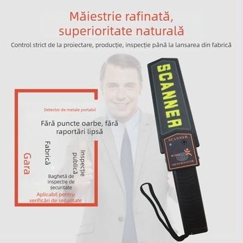 MD-3003B1 Detector portabil de metale, sensibilitate înaltă, scanner de securitate