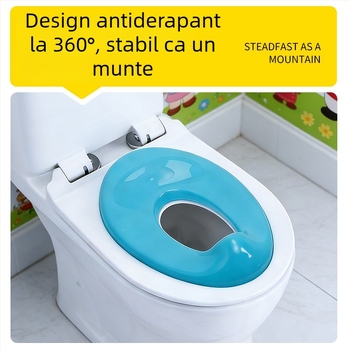 Șezut de toaletă pentru copii, cu demontare ușoară, tapițerie antialunecare, potrivit pentru toalete pentru băieți și fete