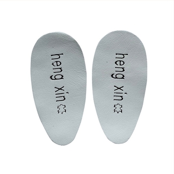Talpă pentru încălțăminte din piele de miel, cu suport pentru călcâi, respirabilă, pernă de jumătate de mărime, etichetă din piele, mărime personalizabilă
