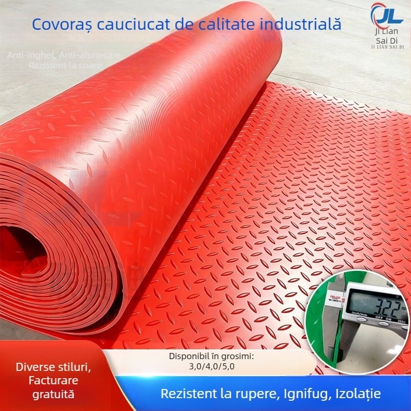Covoraș PVC antiderapant pentru podea, impermeabil și rezistent la umezeală, ușor de curățat; potrivit pentru spații de depozitare, săli de biliard și săli de banchete