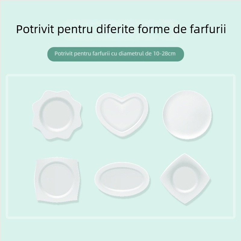 Hengyuan Capac PE de unică folosință pentru folie alimentară, transparent, grad alimentar, protecție împotriva prafului și insectelor
