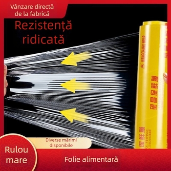 Folie PVC pentru gospodărie, rolă mare, multifuncțională, anti-praf, 6 role în cutie