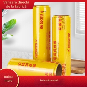 Folie PVC pentru gospodărie, rolă mare, multifuncțională, anti-praf, 6 role în cutie