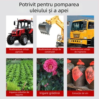 Pompă submersibilă mică, alimentată pe baterie, pentru udare casnică și grădină