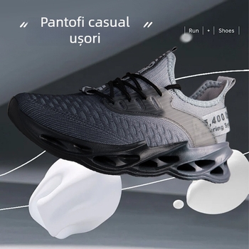 Pantofi sport pentru femei din plasă, mărime mare, ușori, talpă antiaderentă, pentru outdoor și casual, pantofi de alergare pentru călătorii