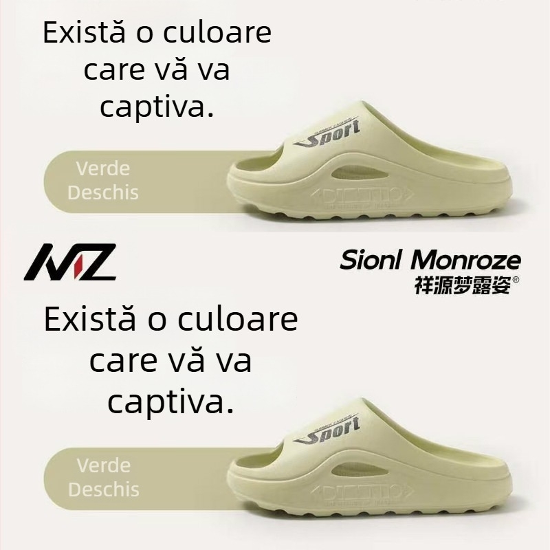 Șlapi unisex de vară, antiderapante, din spumă EVA, pentru interior și exterior, confortabile.