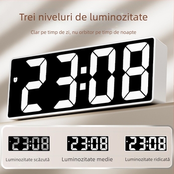 Ceas deșteptător inteligent 2026 - model nou pentru elevii de gimnaziu și liceu, ceas electronic pentru băieți și fete, trezire puternică