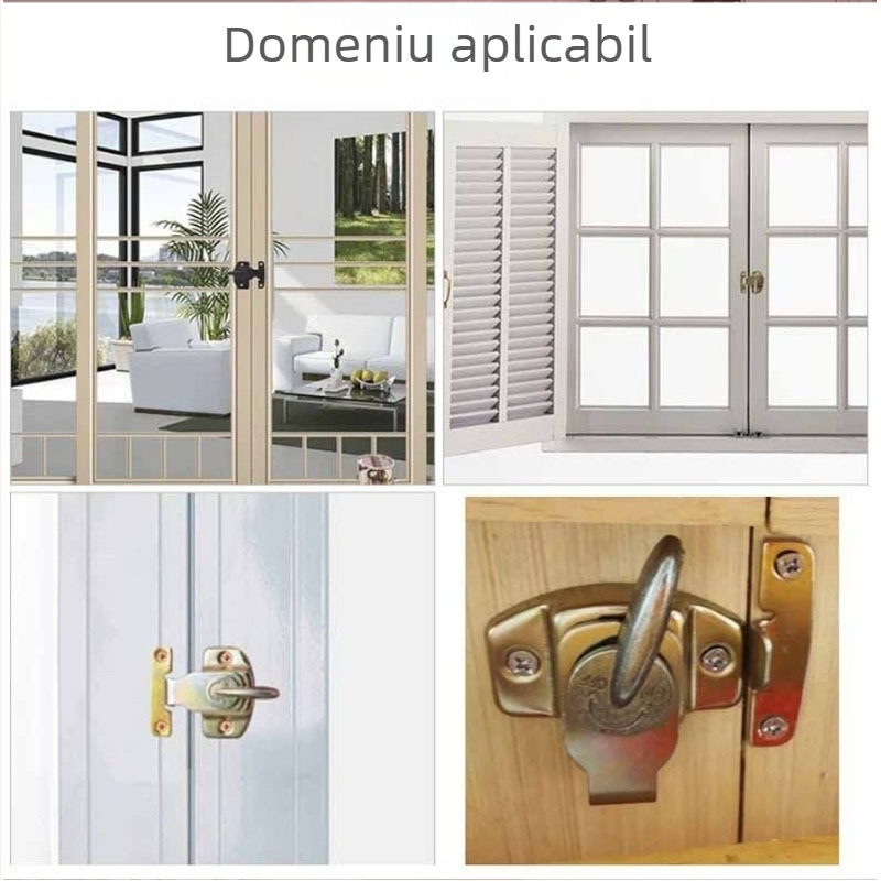 Zăvor pentru blat de masă, zăvor pentru uși și ferestre, Abalone plăcuță mare, accesorii hardware, piesă de conectare, stil modern