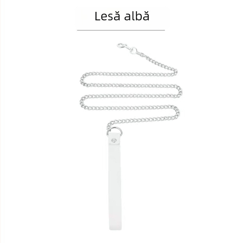 Colier pentru menajeră cu clopoțel din dantelă, Choker, brățară cu funda și inele pentru mâini și picioare