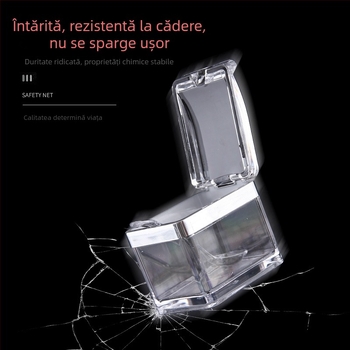 Cutie acrilică pentru condimente de bucătărie, cu compartimente – recipiente din plastic pentru condimente, set