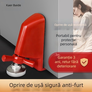Stopper de ușă pentru securitate, blocator anti-efracție pentru hoteluri și uz casnic