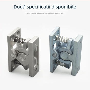 Mărgele tampon ușă, 65 mm, din oțel inoxidabil 304, montaj cu clips DK-101, stil modern minimalist