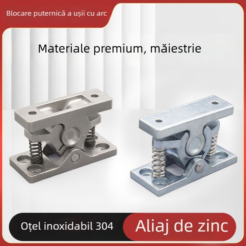 Mărgele tampon ușă, 65 mm, din oțel inoxidabil 304, montaj cu clips DK-101, stil modern minimalist
